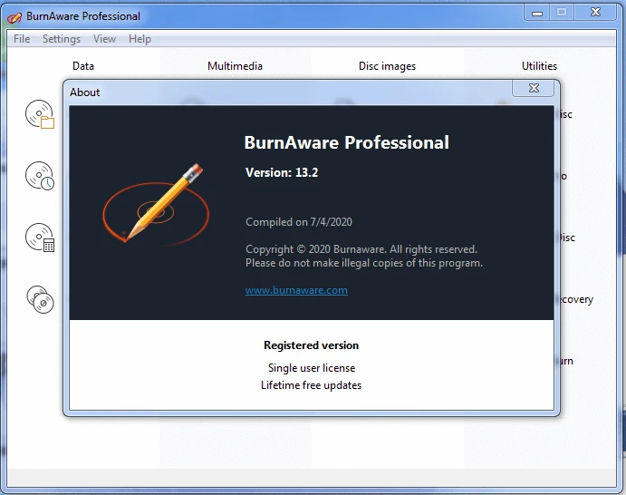 burnaware professional crack