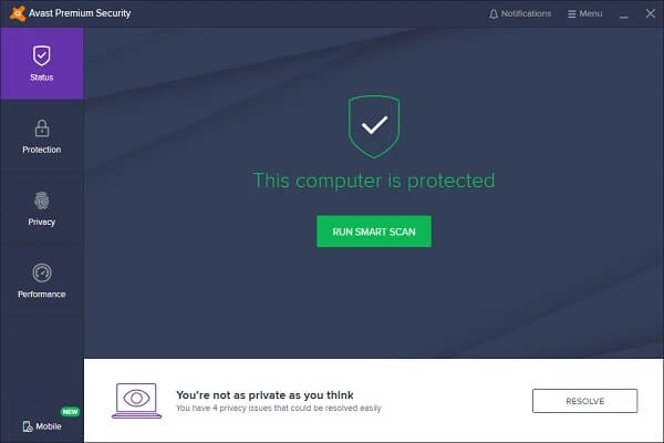 Avast Premium Security Activation Key
