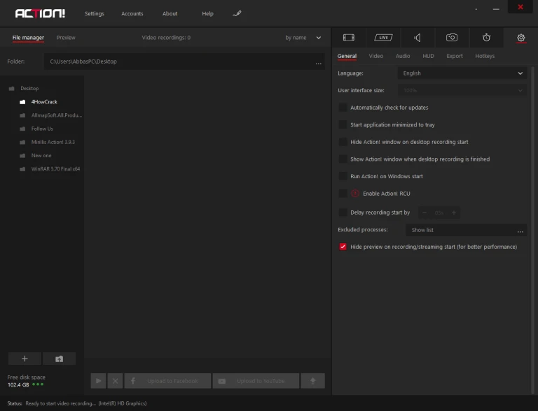 mirillis action lifetime